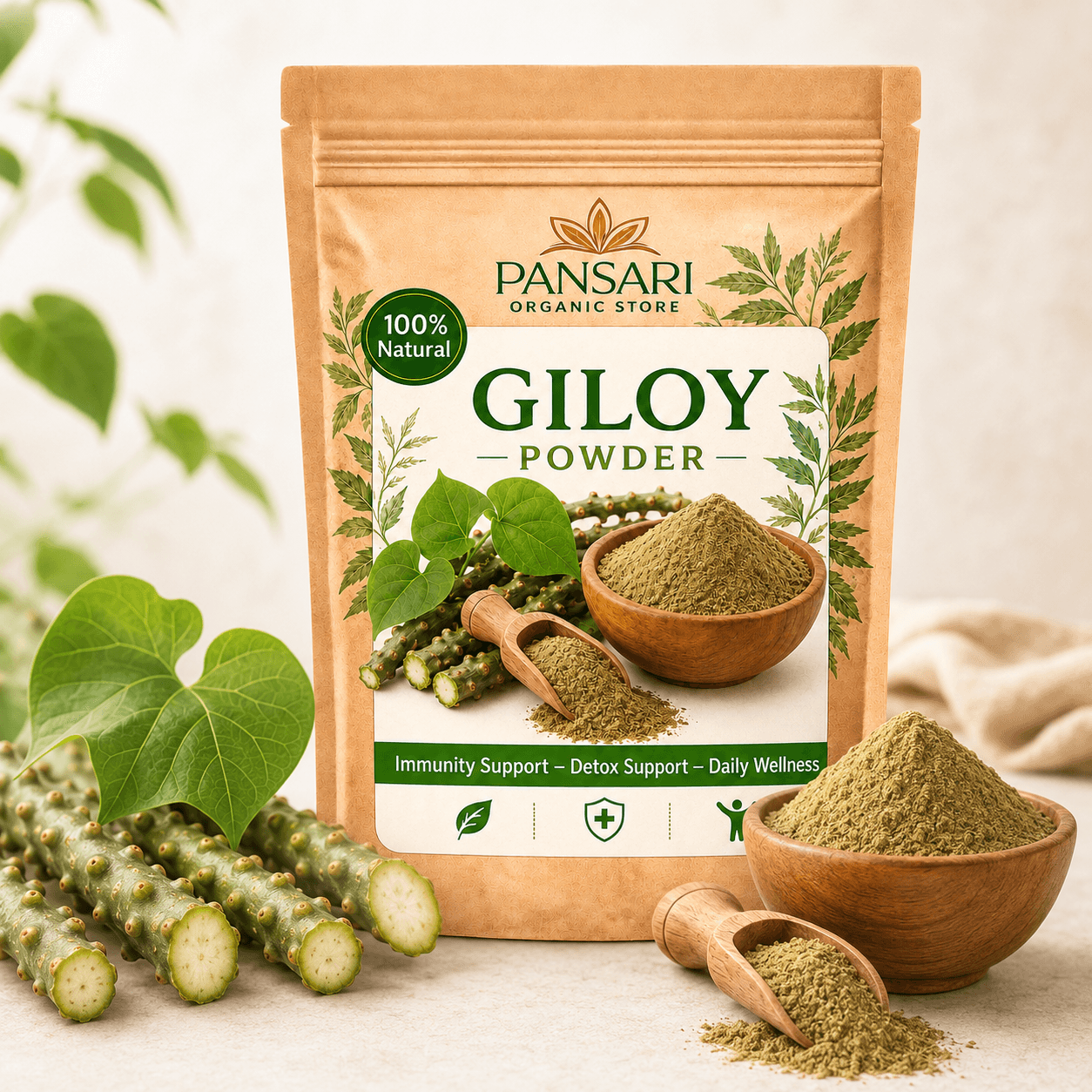 Premium Pure Giloy Powder image 4