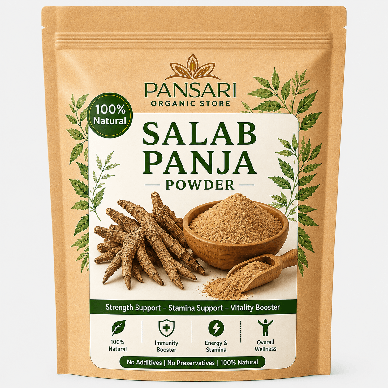 Premium Pure Salab Panja Powder