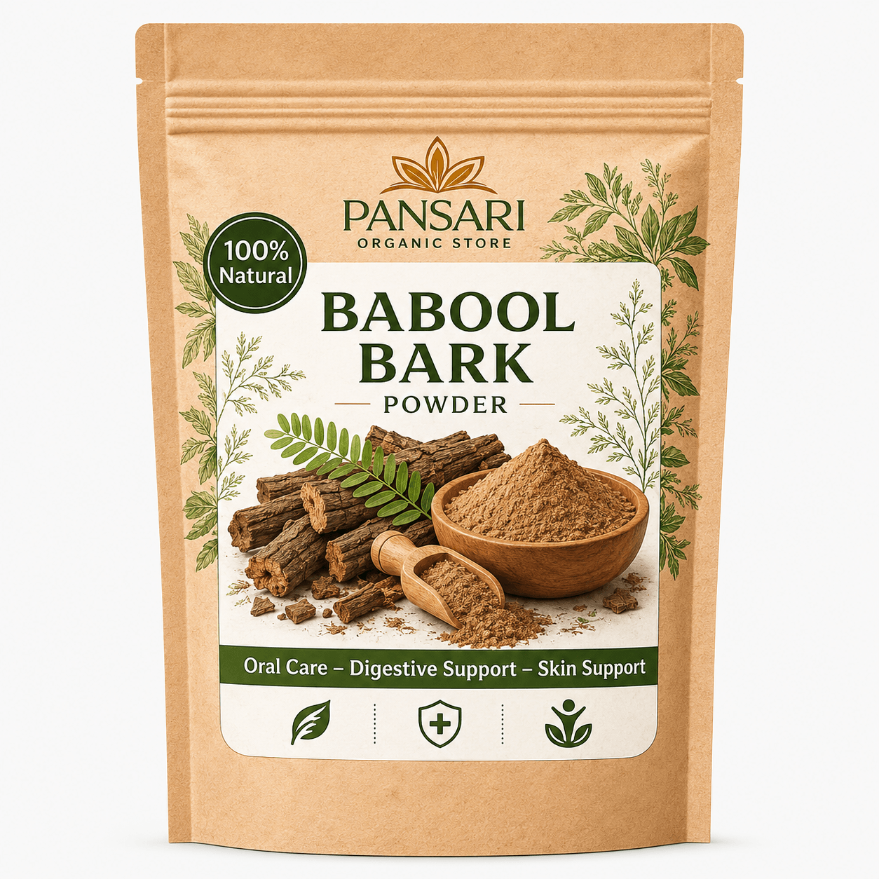 Premium Pure Babool Bark Powder